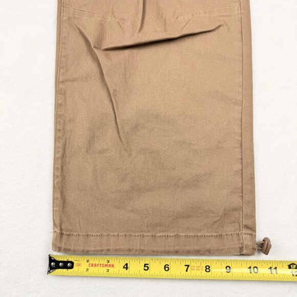 Celebrity Pink Women's Elastic Waist/Toggle Hem Parachute Tan Pants Sz Large NWT - Picture 11 of 11